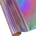 Purple Holographic Rainbow