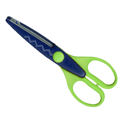 Paper Craft Essential: 6.5" Designer Cropping Scissors Metal Blade