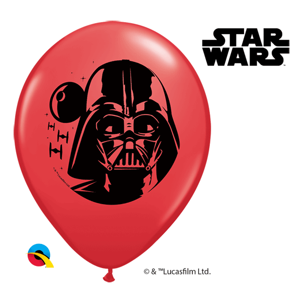 Star Wars themed balloons sold by RQC Supply Canada located in Woodstock, Ontario Canada