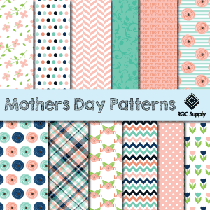 Mothers Day Pattern Vinyl