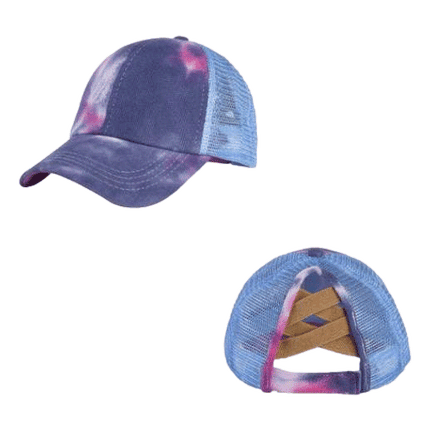 Blue Two Tone Tie Dye Hats sold by RQC Supply Canada located in Woodstock, Ontario