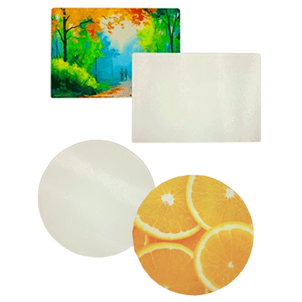 Cutting Board 8" x 11" and 12" Circle - Sublimation