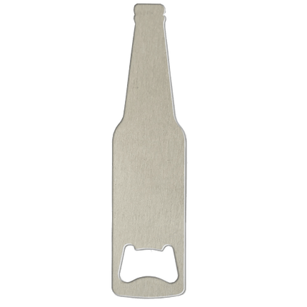 Bottle Shaped Stainless Steel Bottle Opener - Sublimation