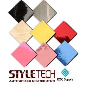 Chrome Styletech Adhesive Vinyl - Adhesive Bundle (8 Sheets)