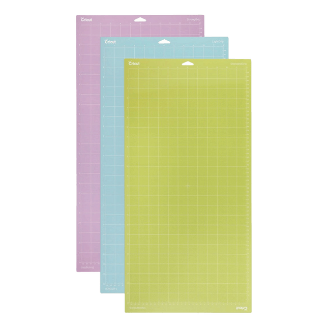 Cricut 12" x 24" adhesive cutting mat variety 3 pack sold by RQC Supply Canada