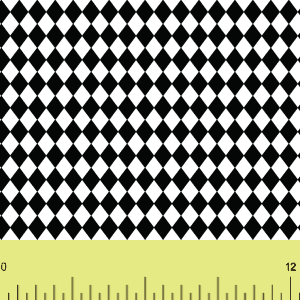 Diamond Outline Block Black And White Pattern HTV Adhesive Sold By RQC Supply Canada