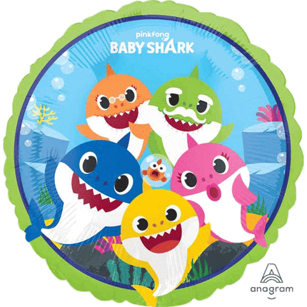 Baby Shark Mylar Balloons sold by RQC Supply Canada located in Woodstock, Ontario