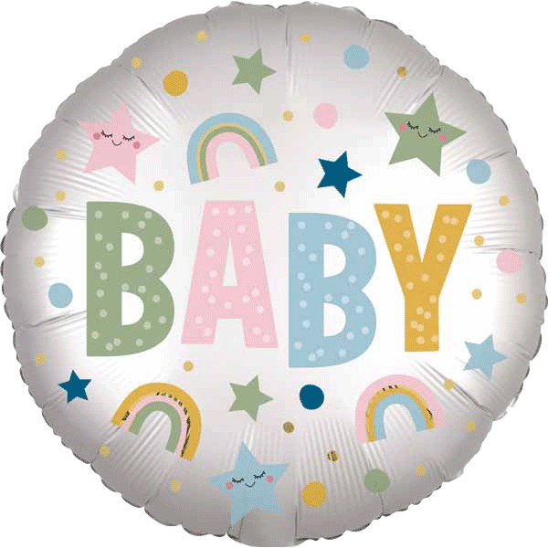 Baby Mylar Balloons sold by RQC Supply Canada located in Woodstock, Ontario