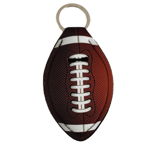 Football Chapstick Keychain Chapstick holder sold by RQC Supply Canada