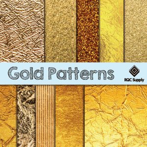 Gold Pattern Vinyl