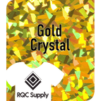 Holographic Gold Crystal