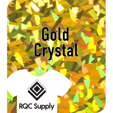 Gold Crystal, Siser, Holographic HTV, RQC Supply, Woodstock, Ontario