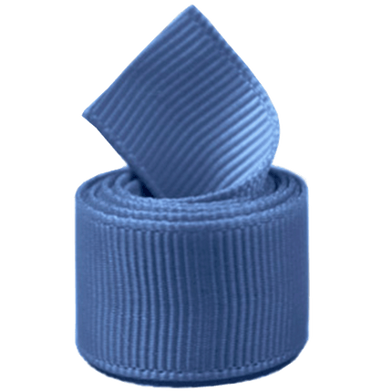 Antique Blue Grosgrain Ribbons x 10 yards