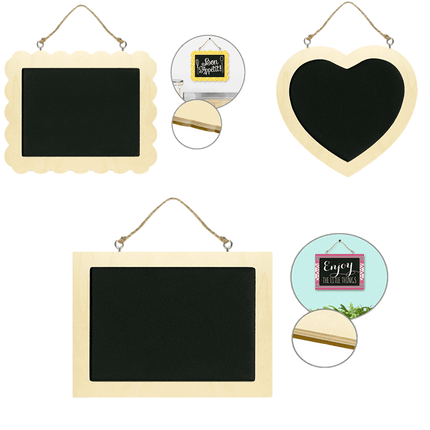 Collection of hanging chalkboard sold by RQC Supply located in Woodstock, Ontario 