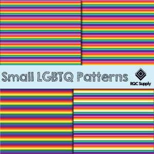 Small LGBTQ Pattern Vinyl