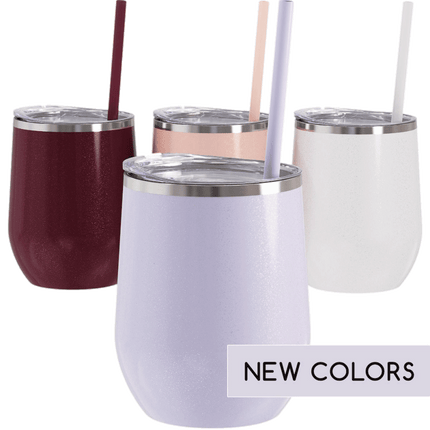 Bev Steel 12oz Stainless Steel Wine Tumbler - Save a Cup