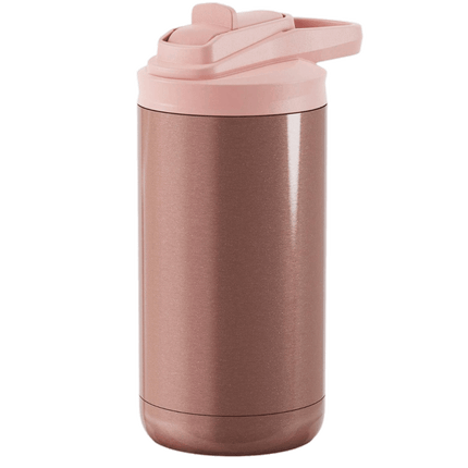 Rose Gold  12 oz Maars Maker Kids sports water bottle sold by RQC Supply Canada made by Save a Cup 