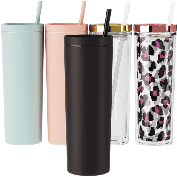 Skinny Tumbler - 18 Oz Acrylic Skinny Tumbler