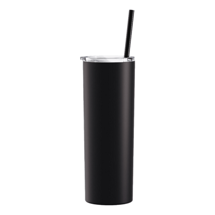 Sip in style with this Matte Black Maars Skinny 20oz Tumbler from Save a Cup. Sold by RQC Supply Canada.