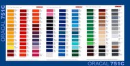 Oracal Adhesive Colour Guide/ Colour Chart - Orafol
