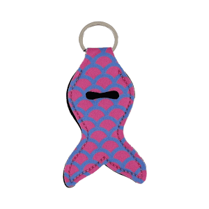 Pink & Purple Chapstick Keychain Chapstick holder sold by RQC Supply Canada