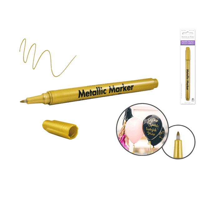 Metallic Markers 0.7mm Extra Fine Point