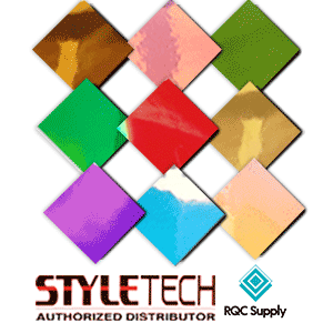 Opal Styletech Adhesive Vinyl Bundle -  12" x 12" Sheet, (9 Sheets)