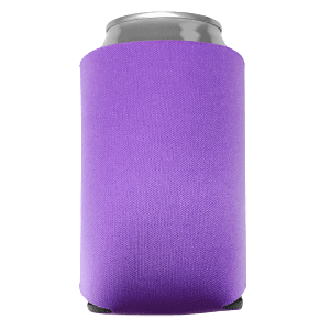 Orchid Foam Can Coolers, beer can holders sold by RQC Supply Canada