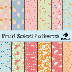 Fruit Salad Pattern Vinyl