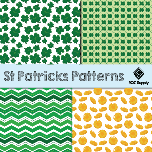 12"  St Patrick Patterns Vinyl