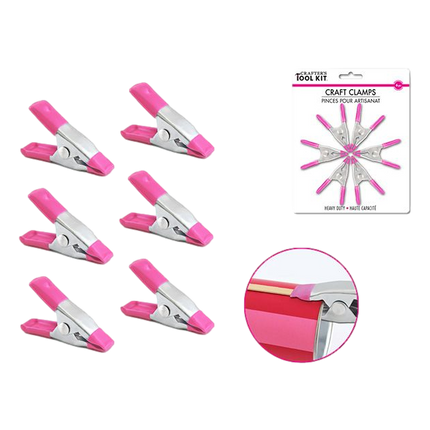 Pink Craft Clamps sold by RQC Supply Canada