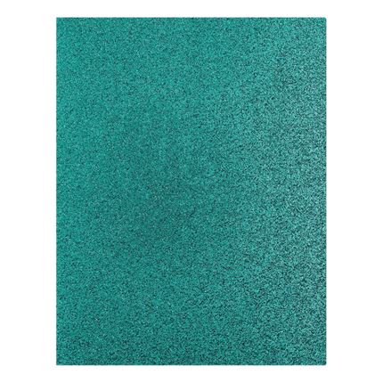 Get your Glitter Cardstock in 8.5" x 11" width now sold at RQC Supply Canada located in Woodstock, Ontario, showing Prussian blue glitter scrapbooking paper