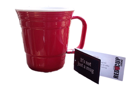 12oz Ceramic Mug - Red Cup Living