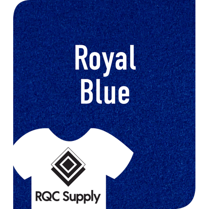 Royal Blue, Siser, StripFlock HTV, Heat Transfer Vinyl, 1 Foot, RQC Supply, Woodstock, Ontario