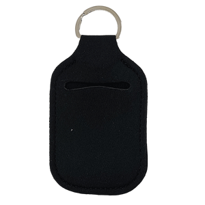 Sublimation Hand Sanitizer Keychain Holder includes empty ~ 30mL bottle