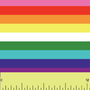 HTV Adhesive LGBTQ Pattern Nine Colours 2018 Sold by RQC Supply Canada