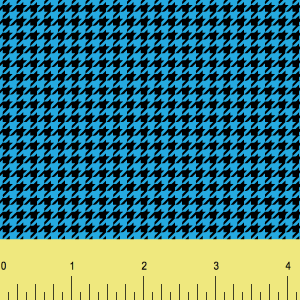 Houndstooth blue Printed Vinyl sold by RQC Supply Canada