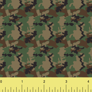Green Camo Pattern Printed Vinyl sold by RQC Supply Canada