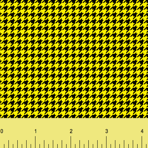 Houndstooth yellow Printed Vinyl sold by RQC Supply Canada
