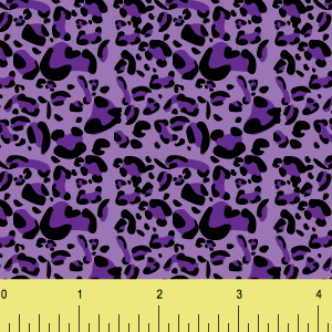 Leopards Pattern Purple Vinyl sold by RQC Supply Canada