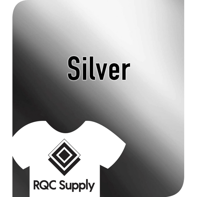 Silver, Siser, Metal HTV, 20" x 12", RQC Supply, Woodstock, Ontario