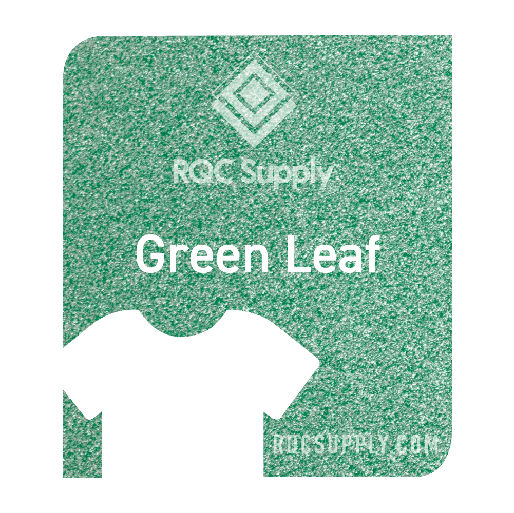 Green Leaf Siser Sparkle Heat Transfer Vinyl (HTV)