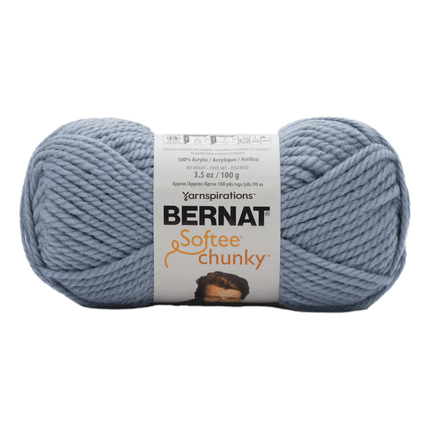 Gray Blue, Softee, Chunky, Bernat Yarn, RQC Supply, Woodstock, Ontario