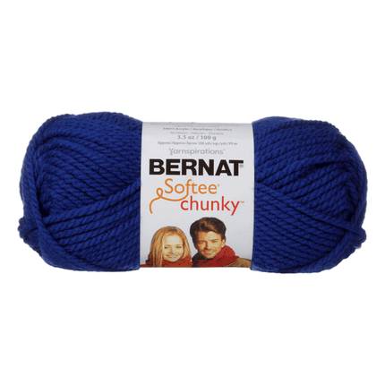 Royal Blue, Softee, Chunky, Bernat Yarn, RQC Supply, Woodstock, Ontario