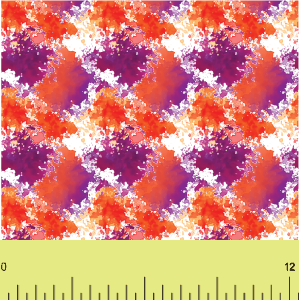 Splattered Pattern Orange and Purple HTV Adhesive Sold By RQC Supply Canada