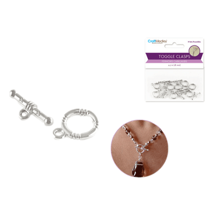 Toggle Clasps Necklaces and Bracelets sold by RQC Supply located in Woodstock, Ontario Canada