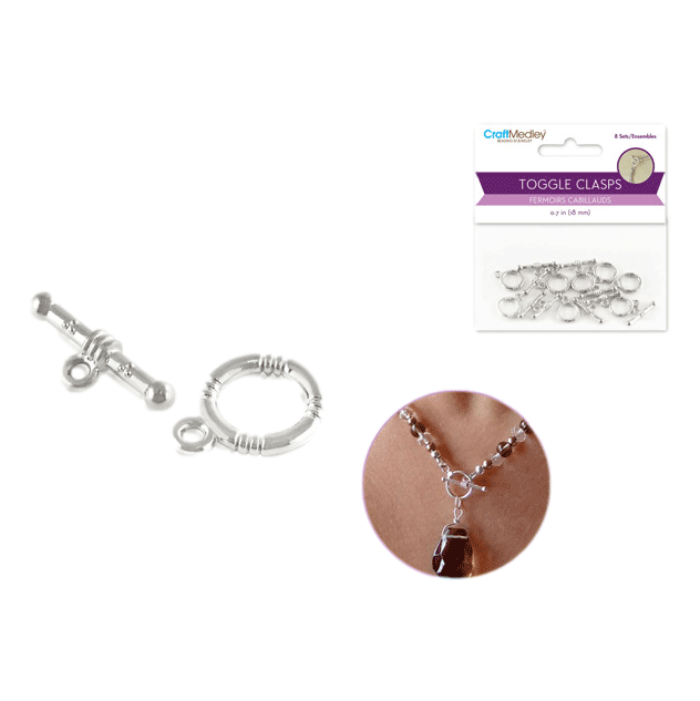 Toggle Clasps Necklaces and Bracelets sold by RQC Supply located in Woodstock, Ontario Canada