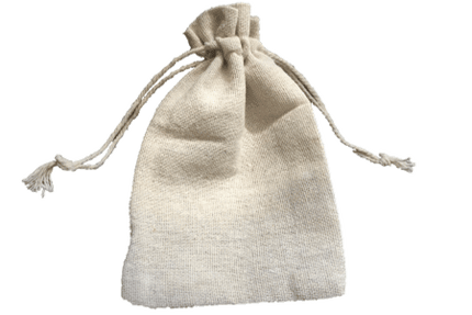 Cotton Drawstring Sac Tooth Fairy / Tic Tac Toe Bag