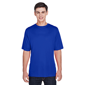 T11 Mens Zone Team Sport Royal polyester tshirts sold by RQC Supply Canada