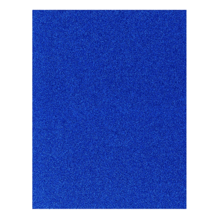 Get your Glitter Cardstock in 8.5" x 11" width now sold at RQC Supply Canada located in Woodstock, Ontario, showing ultra marine glitter scrapbooking paper